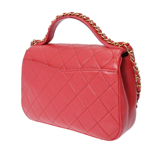 CHANEL Matelasse Coco Handle 2WAY Leather Shoulder Bag - Picture 2 of 15